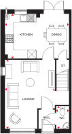 Maidstone Ground floor plan
