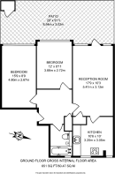 Floorplan area for info only, not for £/sq. ft valuation