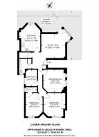 Floorplan area for info only, not for £/sq. ft valuation