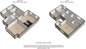 3D Floor Plan - Grange Lane