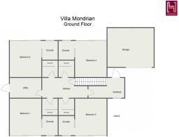 Villa Mondrian - 2D - Ground Floor - Letterhead.jp