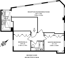 Floorplan area for info only, not for £/sq. ft valuation