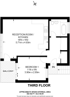 Floorplan area for info only, not for £/sq. ft valuation