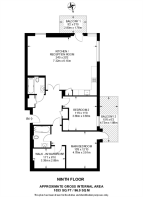 Floorplan area for info only, not for £/sq. ft valuation