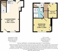 Colour floorplan ...