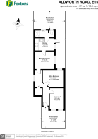 Floorplan area for info only, not for £/sq. ft valuation