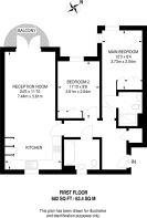 Floorplan area for info only, not for Â£/sq. ft valuation