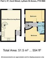 Flat 3, 37, Cecil Street, Lytham St Annes, FY8 5NN