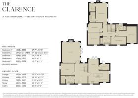The Clarence floorplan