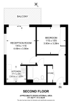 Floorplan area for info only, not for £/sq. ft valuation