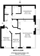 Floorplan area for info only, not for £/sq. ft valuation