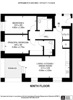 Floorplan area for info only, not for £/sq. ft valuation
