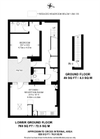 Floorplan area for info only, not for £/sq. ft valuation