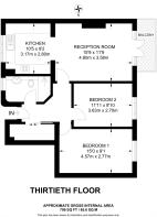 Floorplan area for info only, not for Â£/sq. ft valuation