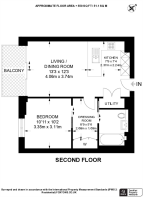 Floorplan area for info only, not for £/sq. ft valuation