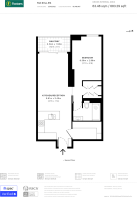 Floorplan area for info only, not for £/sq. ft valuation