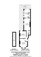Floorplan area for info only, not for £/sq. ft valuation