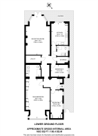 Floorplan area for info only, not for £/sq. ft valuation