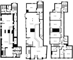  3 floors plan