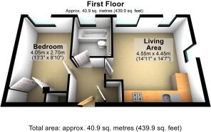BELAIR HOUSE FLOOR PLAN 3D