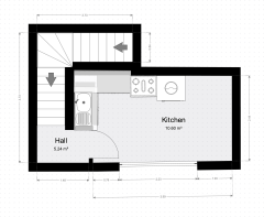 Ground floor 1 bed 