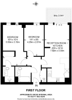 Floorplan area for info only, not for £/sq. ft valuation