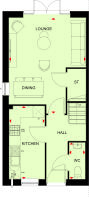 ground floor plan of the marwood end terrace