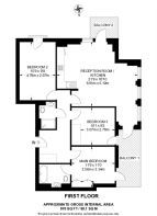 Floorplan area for info only, not for £/sq. ft valuation