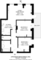 Floorplan area for info only, not for £/sq. ft valuation