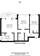 Floorplan area for info only, not for £/sq. ft valuation