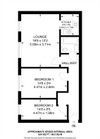Floorplan area for info only, not for £/sq. ft valuation
