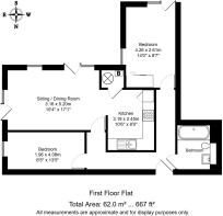 12 Vista Apartments, TN2 3QA