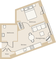 1C Floorplan