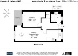 Flat 33, Coppermill Heights N17 9FG-Floor Plan (1)