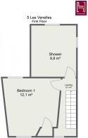 Floorplan letterhead - 5 Les Venelles - First Floo