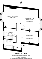 Floorplan area for info only, not for £/sq. ft valuation