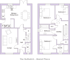 Plot floorplan