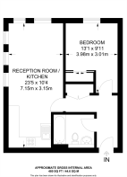 Floorplan area for info only, not for £/sq. ft valuation