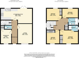 Colour floorplan ...