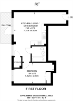 Floorplan area for info only, not for £/sq. ft valuation