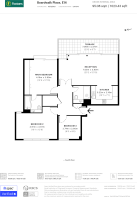 Floorplan area for info only, not for £/sq. ft valuation