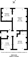 Floorplan area for info only, not for £/sq. ft valuation