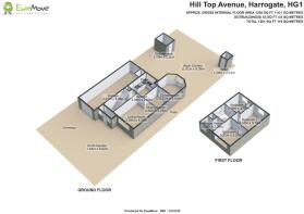 EweMove Harrogate 3D Plot Plan