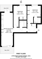Floorplan area for info only, not for £/sq. ft valuation