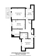Floorplan area for info only, not for £/sq. ft valuation