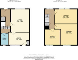 Floorplan - 140 Templeland Road, Glasgow, G53 5LZ