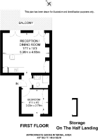 Floorplan area for info only, not for £/sq. ft valuation