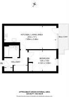 Floorplan area for info only, not for £/sq. ft valuation