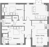 Dandara - Hawthorn Grove - The Grainger, Home 15 floorplan