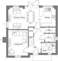 Dandara - The Acres - The Grantham, Home 257 floorplan